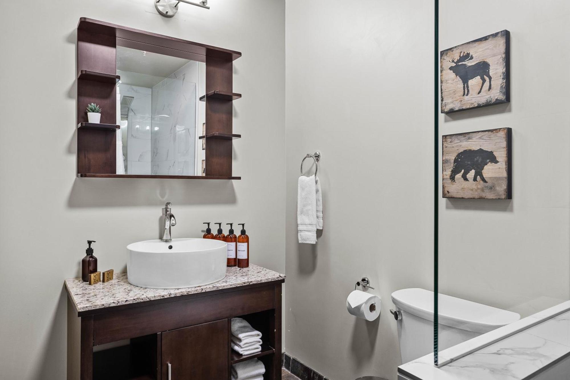 Outstanding Mountain Condo Waterslide And Hot Tub Managed By Little Sister Getaways Canmore Zewnętrze zdjęcie